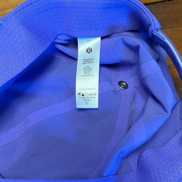 Lululemon Purple Baseball Cap - Picture 3 of 4